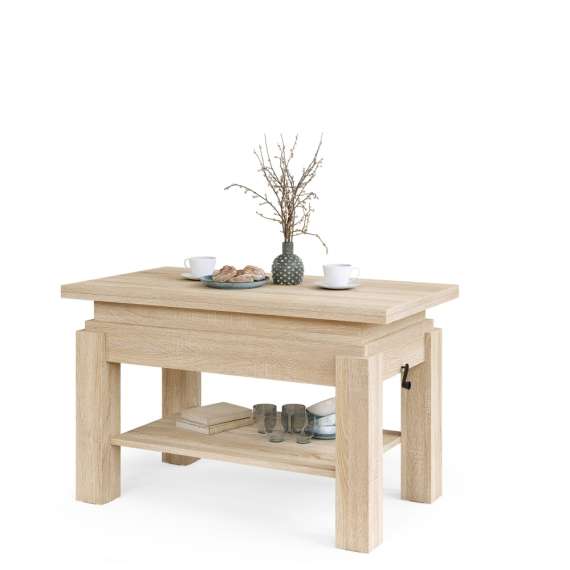 Sofabord BRAWO 110x60-120x60-72 cm - eik sonoma - hev/senk