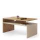 Sofabord PRIMA - 90x50 cm - eik artisan - beige matt