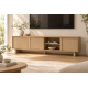 Tv-benk MODO 204x58 cm - eik arles - 3 dører - japandi