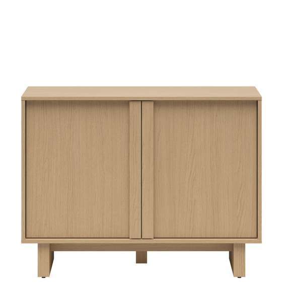 Skjenk MODO 104x79 cm - eik arles - 2 dører - japandi
