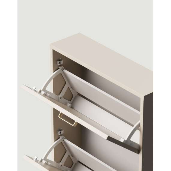 Skoskap Vang 40-100x76 cm - vegghengt - Velg bredde og farge selv!