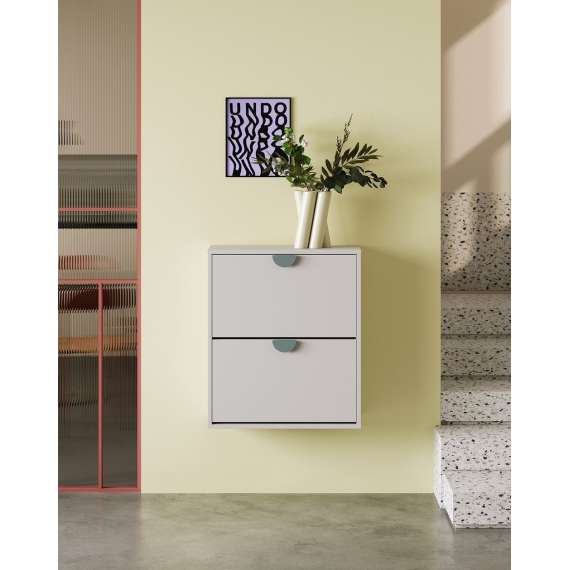 Skoskap Vang 40-100x76 cm - vegghengt - Velg bredde og farge selv!