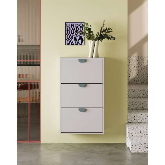 Skoskap Vang 40-100x112 cm - vegghengt - Velg bredde og farge selv!