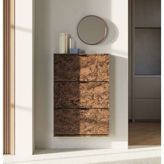 Skoskap Vang 40-100x112 cm - vegghengt - Velg bredde og farge selv!