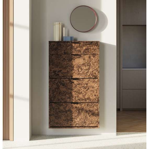 Skoskap Vang 40-100x130 cm - vegghengt - Velg bredde og farge selv!