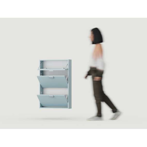 Skoskap Vang 40-100x94 cm - vegghengt - Velg bredde og farge selv!