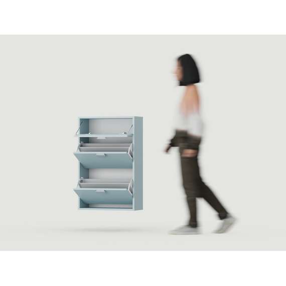Skoskap Vang 40-100x94 cm - vegghengt - Velg bredde og farge selv!
