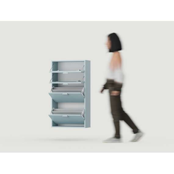 Skoskap Vang 40-100x112 cm - vegghengt - Velg bredde og farge selv!