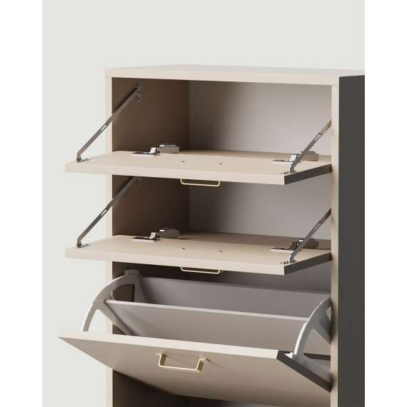 Skoskap Vang 40-100x112 cm - vegghengt - Velg bredde og farge selv!