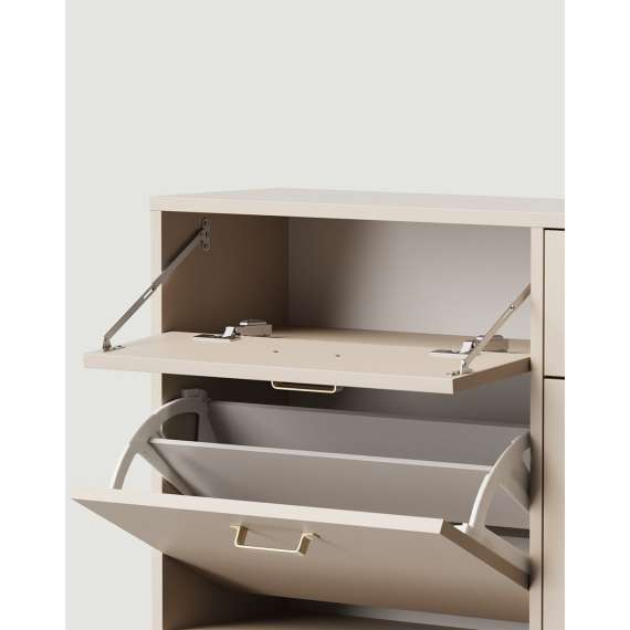 Skoskap Vang 80-130x58 cm - vegghengt - Velg bredde og farge selv!