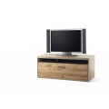 Tv-benk Espero 124x51 cm - Eik - Ferdig montert