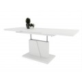 Sofabord Grand - 120-180x70 cm - hvit matt