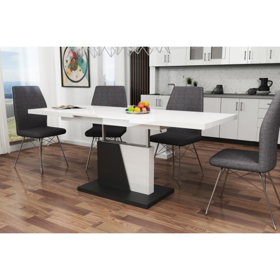 Sofabord Allan Hvit Svart