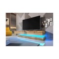 Tv-benk Double Wotan 140 cm LED belysning