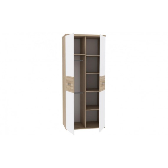 Garderobe Wendy 80 cm 2 dører