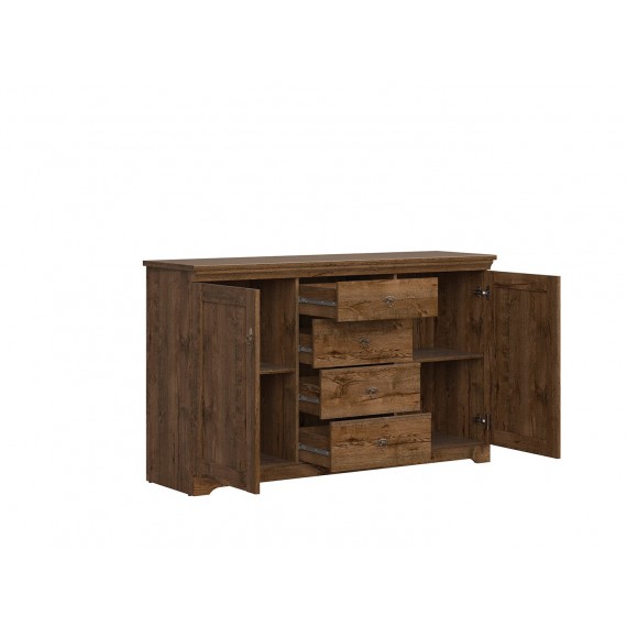 Skjenk Daras 153x93 cm 2 dører 4 skuffer