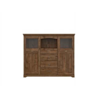 Highboard Daras 153 cm 2 dører 4 skuffer