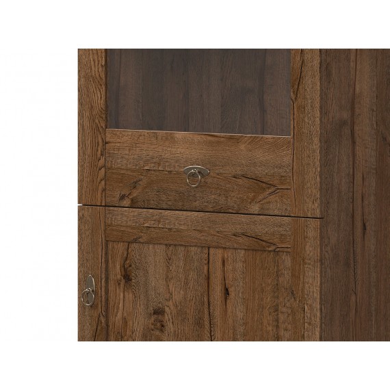 Vitrine Daras 63 cm Mørk Eik