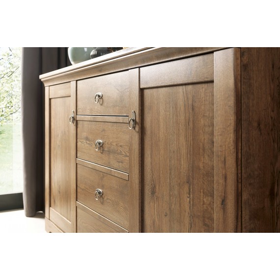 Skjenk Daras 153x93 cm 2 dører 4 skuffer