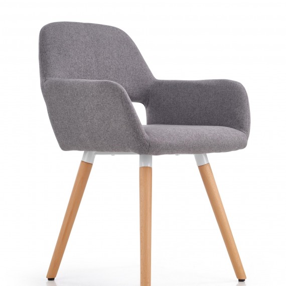 Patty Stol - Mørk Grå