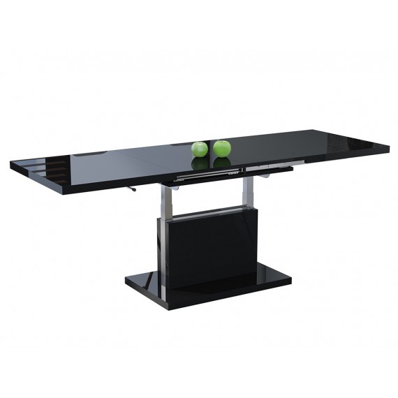 Alvan sofabord 120 cm - Svart Høyglans