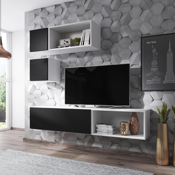 Skap Roco - Veggmontert - Dropdown-dør - Square