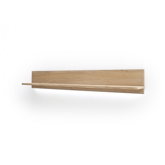 Hylle Gotland 160 cm - Eikefiner - med belysning