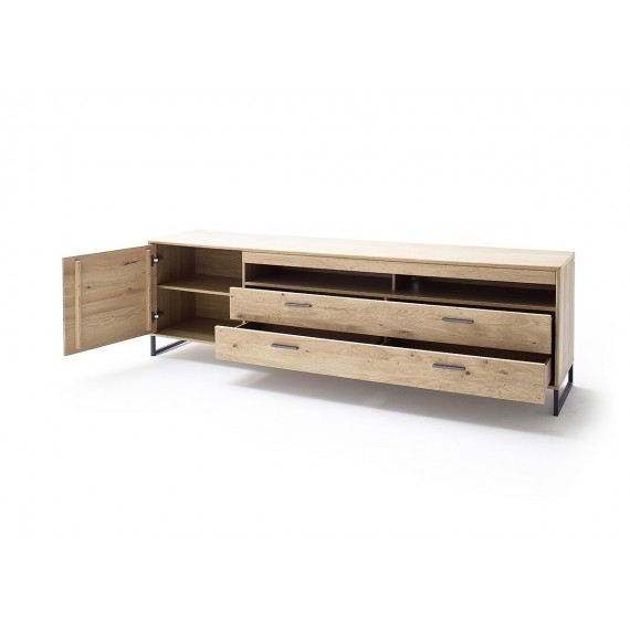 TV-benk Gotland 224 cm - Eikefiner - Høy - Heltre