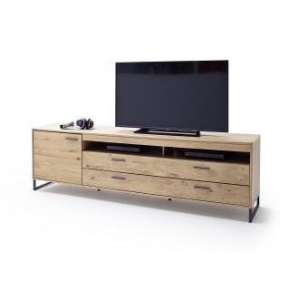TV-benk Gotland 224 cm - Eikefiner - Høy - Heltre