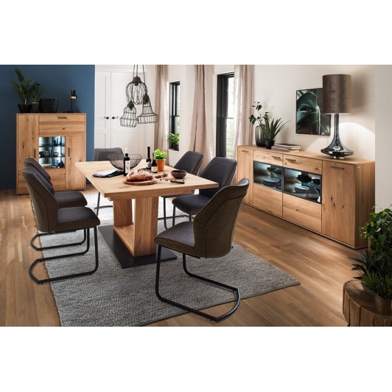 Skjenk Gotland 184 cm - Eikefiner - Heltre