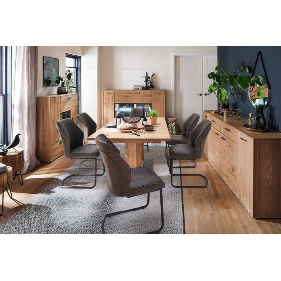 Skjenk Gotland 184 cm - Eikefiner - Heltre