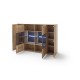 Highboard Gotland 184 cm - Eikefiner - Heltre
