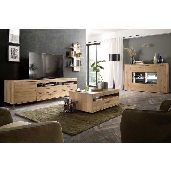 Highboard Gotland 184 cm - Eikefiner - Heltre