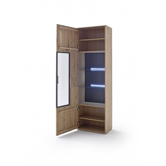 Vitrineskap Gotland 64x207 cm - Eikefiner - Heltre