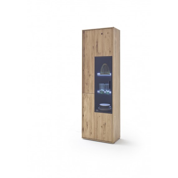 Vitrineskap Gotland 64x207 cm - Eikefiner - Heltre