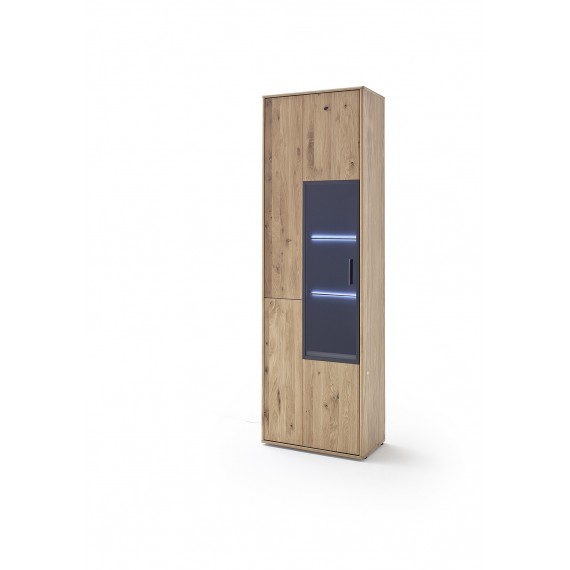 Vitrineskap Gotland 64x207 cm - Eikefiner - Heltre