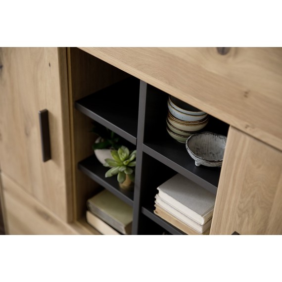 Highboard Gotland 104 cm - Eikefiner - Heltre