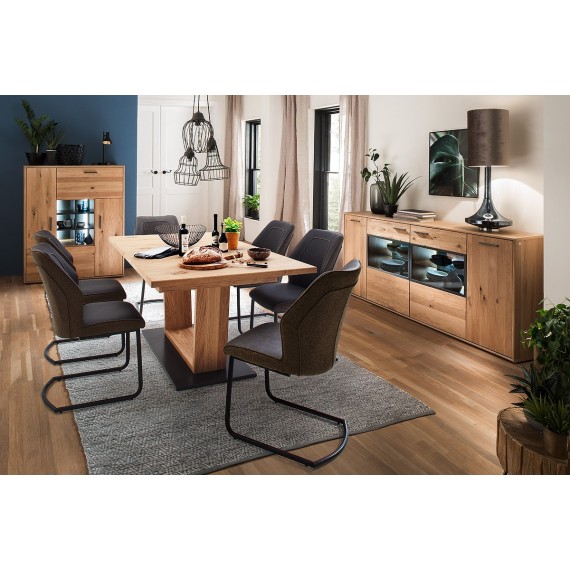 Highboard Gotland 104 cm - Eikefiner - Heltre