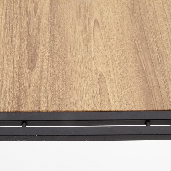 Konsollbord Donero 90 cm - Eikelook - Svart