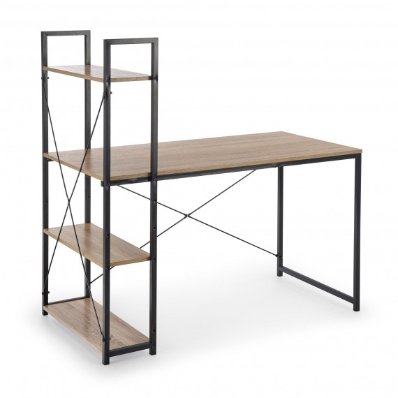 Skrivebord Arvik 120 cm - Trelook - Svart