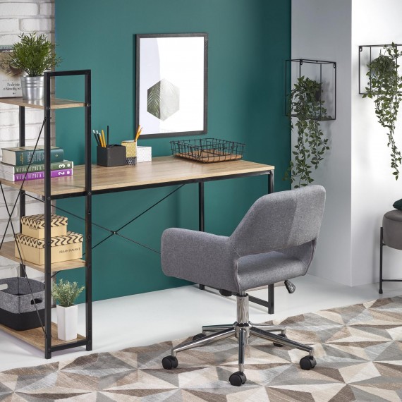 Skrivebord Arvik 120 cm - Trelook - Svart