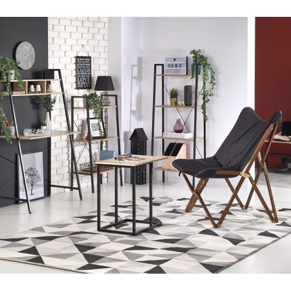 Skrivebord Arvik 120 cm - Trelook - Svart