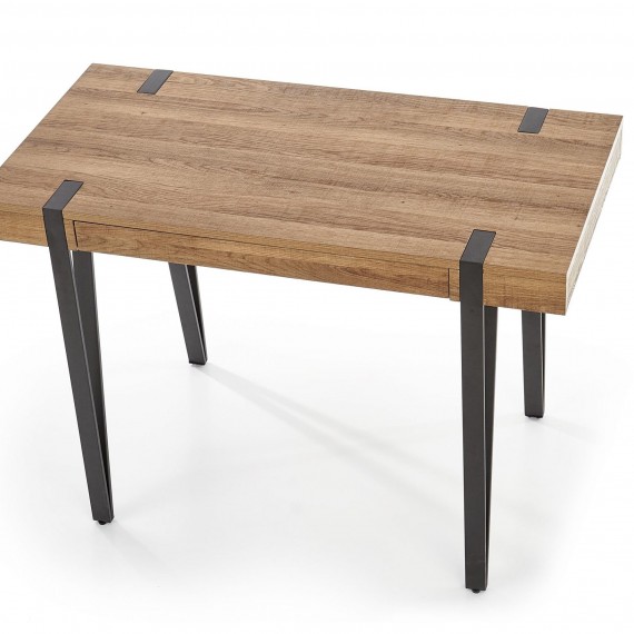 Konsollbord Pello 110 cm - Eikelook - Svart