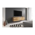 TV-benk Solix 160 cm - Trelook -  Vegghengt - LED lys