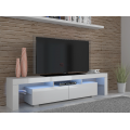 TV-Benk Square 190 cm - LED - Mediabenk