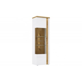 Vitrineskap Tauluz 66,5 cm - Trelook - Hvit