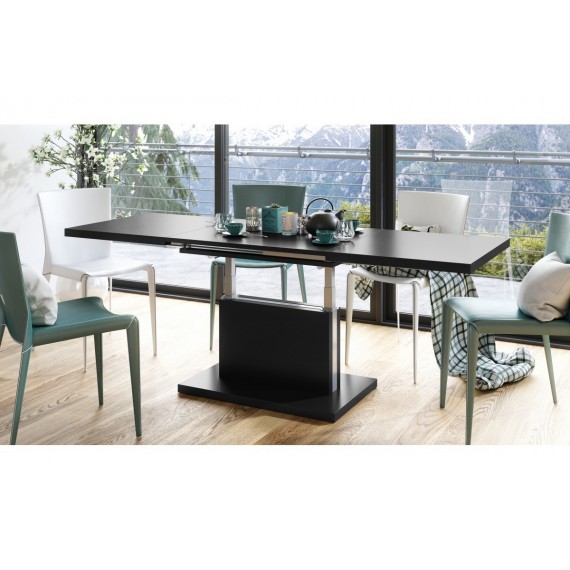 Sofabord Alvan 120 cm - Svart Matt
