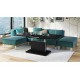 Sofabord Alvan 120 cm - Svart Matt