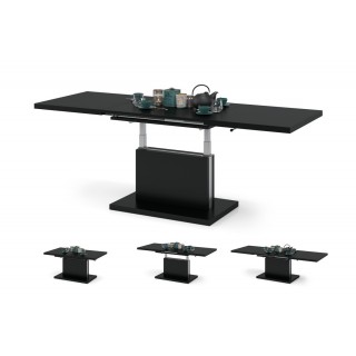 Sofabord Alvan 120 cm - Svart Matt