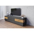 TV-benk Dover 206 cm - Mørk eik - Trelook